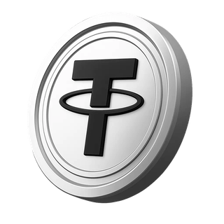 Tether USDT Krypto-Coin in einem Abschnitt zum Vertrauensaufbau bei Anlegern