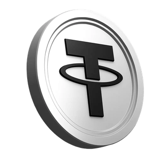 Coin-Element für Tether USDT im Vertrauensbereich der Trading-Community